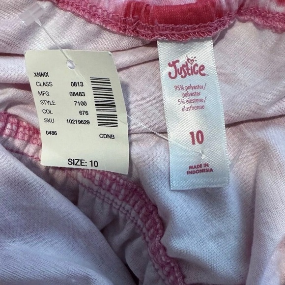 New Girls size 10 maxi Dress Tie Dye Pink White Long Sleeveless tank ruffle - Picture 3 of 4